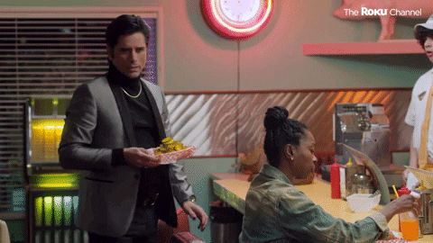 John Stamos Royalties GIF by The Roku Channel