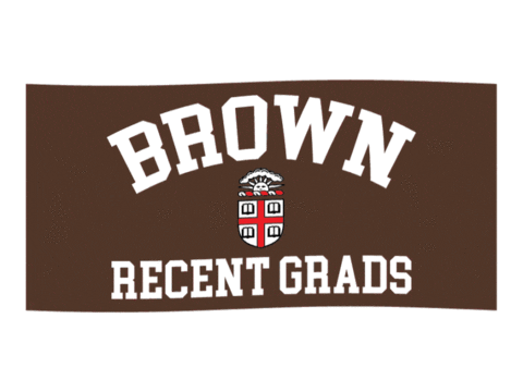 Brown University Graduation Sticker by Brown Alumni & Friends