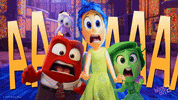 Inside Out Hello GIF by Disney Pixar
