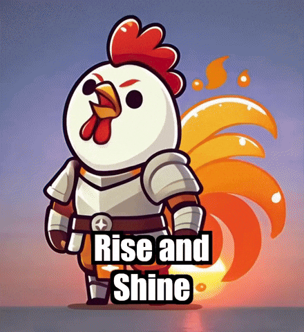 Rise And Shine Wisdom GIF by Zorooster