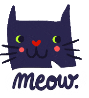 Cat Halloween Sticker by Eledraws (Eleonore Bem)