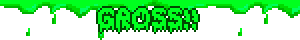 Pixel Ugh Sticker