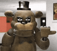 Five Nights At Freddys Pointing GIF