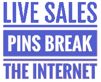 Pin Trading Live Sale Sticker by Pins Break the Internet