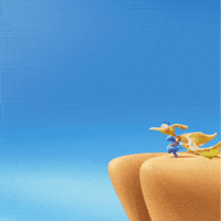 Comedy Falling GIF by Claynosaurz