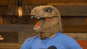 T-Rex Hello GIF by Rooster Teeth