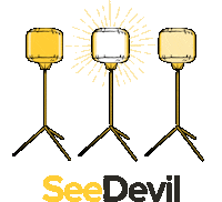 Power Lighting Sticker by SeeDevil