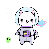 Cat Na Sticker by nayvespacial