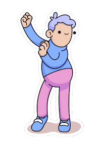 Dance Dancing Sticker by doodles