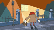 briefcase GIF by Ross Willmett Animation