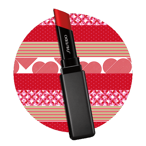 Red Lips Christmas Sticker by SHISEIDO
