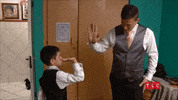 High Five Father Son GIF by TLC