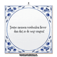 Humor Ontspannen Sticker by Tegelspreuken.nl