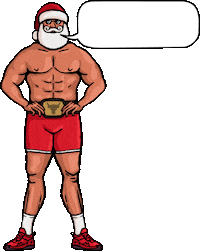 ProjectRock christmas holiday xmas workout Sticker