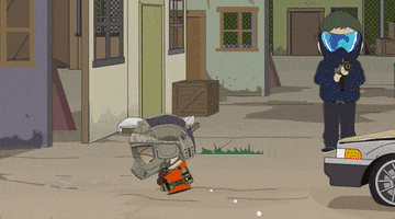 Kenny Mccormick Shot GIF by South Park