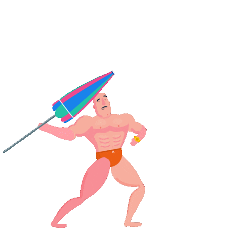 Summer Beach Sticker by VIMNEMEAA
