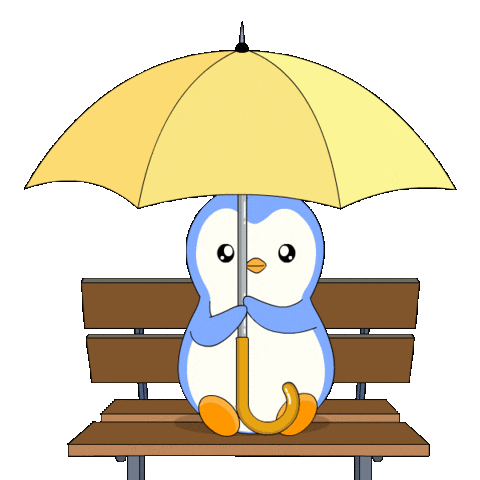 Lonely Penguin Sticker by Pudgy Penguins