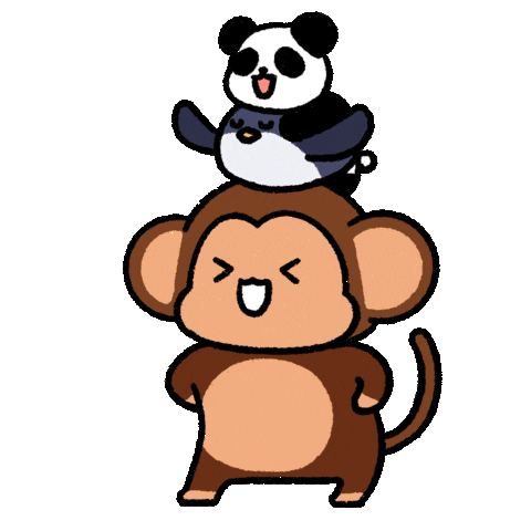 Happy Dance Sticker by Chimpers