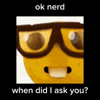 Nerd I Dont Care GIF