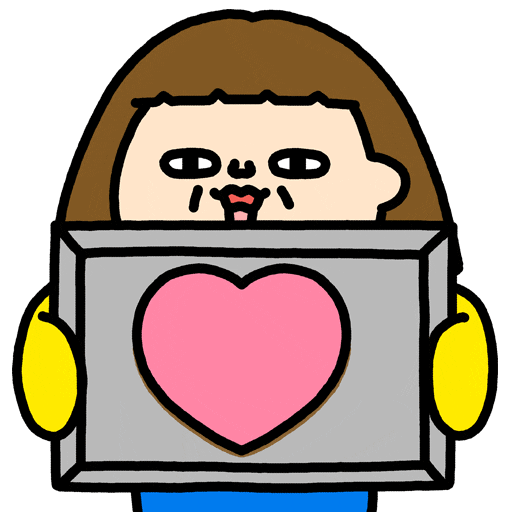 Love You Sticker Sticker by Plastic Thing