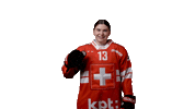 Celebrate National Team Sticker by Swiss Ice Hockey