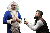 Ben Franklin Wow Sticker by Tribus Beer Co.