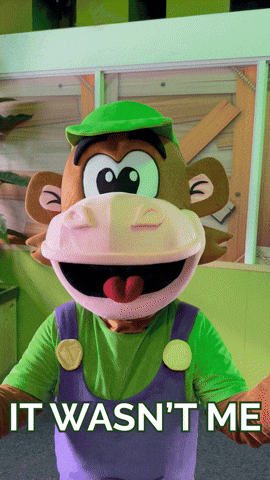 monkeytownnl giphyupload oops oeps notme GIF