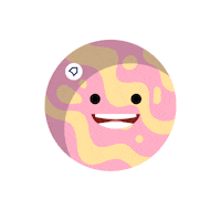 Mars Planets Sticker by Geniebook