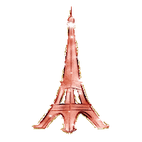 France Sparkle Sticker by Roxy James