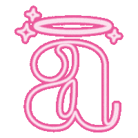 Pink Sticker by The Angel Shoppe