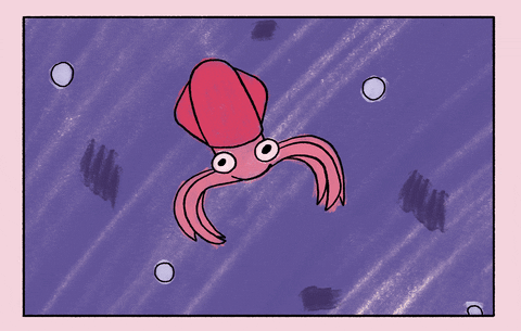 ratchili giphyupload animation squid ratchili GIF