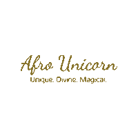 Unicorns Blackunicorn Sticker by Afro Unicorn