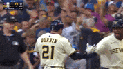 Milwaukee Brewers Sport GIF by MLB