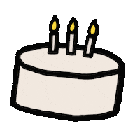 Birthday Cake Sticker