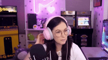 Meg Turney Surprise GIF by Rooster Teeth
