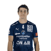 Disappear On Air Sticker by Montpellier Handball