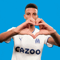Valentines Day Love GIF by Olympique de Marseille