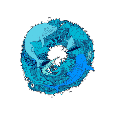 OceanJunkies giphygifmaker ojdc ojdcmuralblue ojmuralblue Sticker