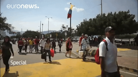 Colombia Venezuela GIF by euronews