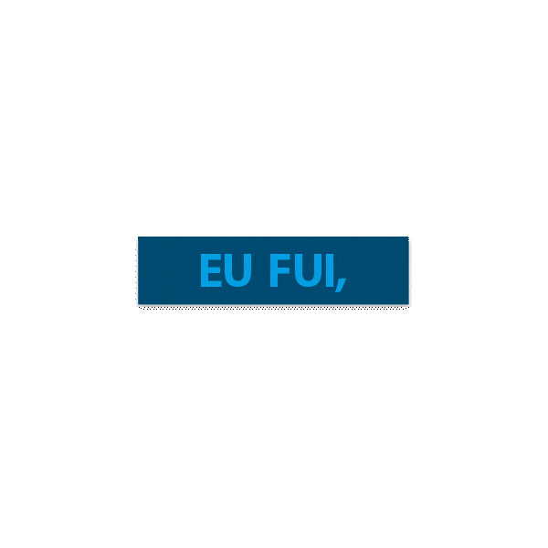 Feicom Eu Fui Sticker by Canal Blukit