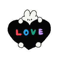 In Love Heart Sticker