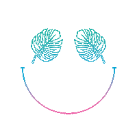 Koslik smile good vibes palm happyface Sticker