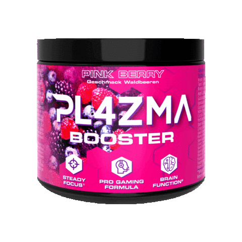 PL4ZMA gaming pink berry plasma Sticker