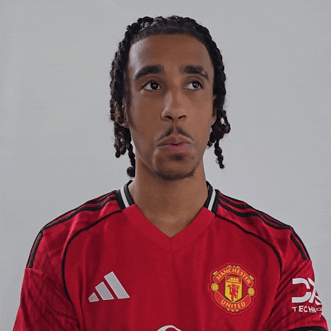 Suspicious Eyes GIF by Manchester United