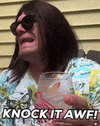 Knock It Off GIF by Jess Stempel