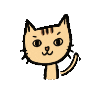 joycemiu cat 興奮 搖尾巴 joycemiu Sticker