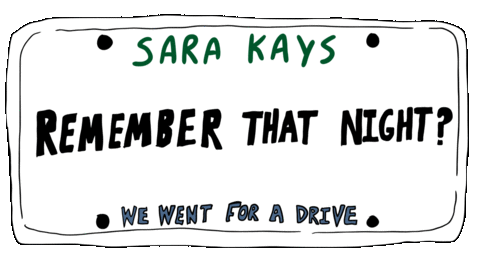 Remember That Night GIF by Sara Kays
