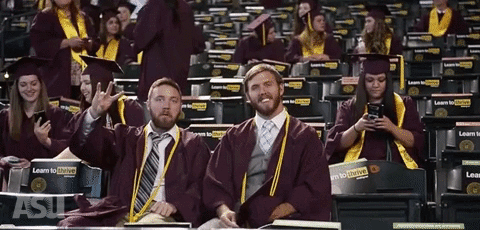 Graduation Asu GIF by Arizona State University