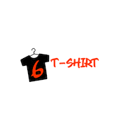 the6customs ootd the6customs the 6 customs t-shirt of the day Sticker