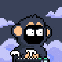 yaypegs yay monkey hidden synthesizer GIF
